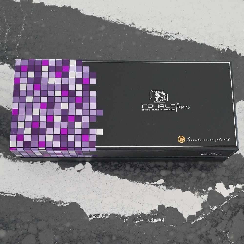Purple Hair Styling Tool